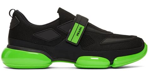 prada cloudbust green black|Prada cloudbust men's black.